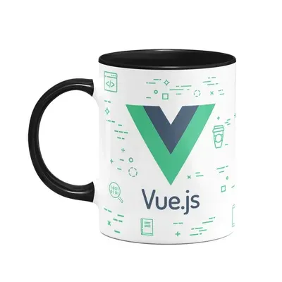 Caneca Dev - Vue Js - B-black
