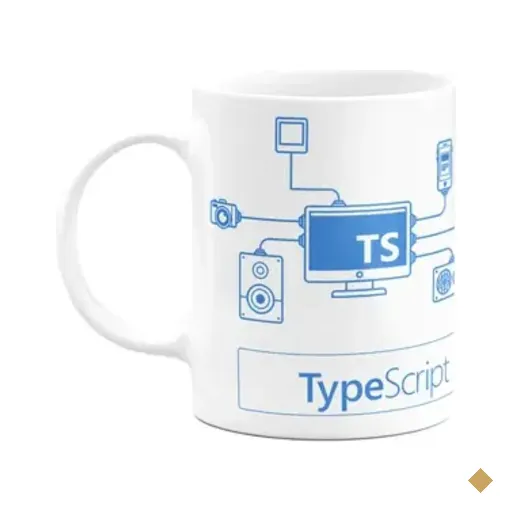 Caneca Dev B-light - Typescript - Branca