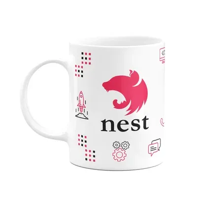Caneca Dev - Nest Js - Branca