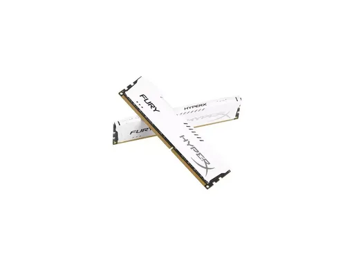 HyperX Fury White 16GB Kit (2 x 8GB) DDR3 1866MHz PC3-15000