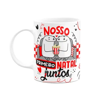 Caneca Jps Info Flork Natal, Nosso Primeiro Natal Juntos