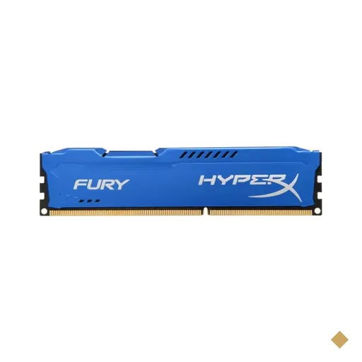 Memória HyperX Fury Blue 4GB DDR3 1866MHz PC3-15000 CL10
