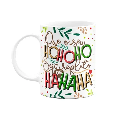 Caneca Natal, Que O Seu Hohoho Seja Repleto De Hahaha