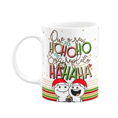 Caneca Fun Natal, Que O Seu Hohoho Seja Repleto De Hahaha