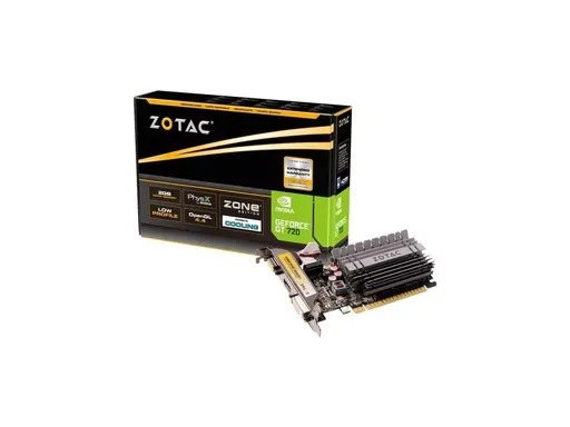 Zotac GeForce GT 720 L.P 2GB DDR3 64-bit PCI-E 2.0 x8