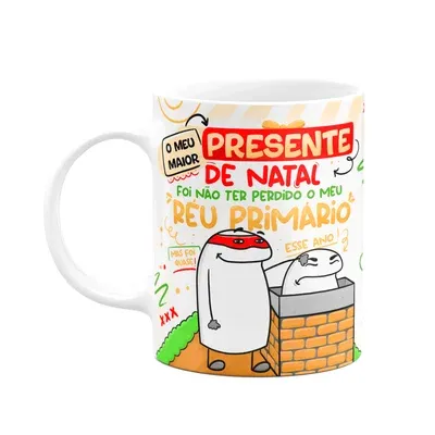 Caneca Flork Natal, Meu Maior Presente Foi...