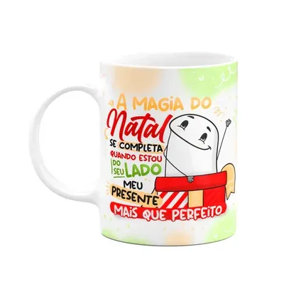 Caneca Flork Natal, Meu Presente Mais Que Perfeito