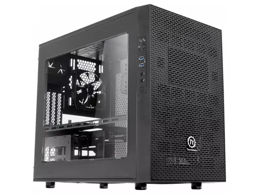 Gabinete Thermaltake Core X1 Stackable, Lateral em Vidro Temperado, ITX Cube…