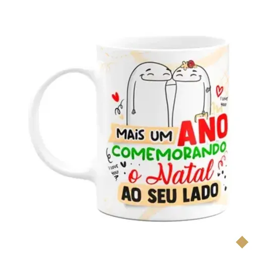 Caneca Flork Natal, Mais Um Natal Ao Seu Lado