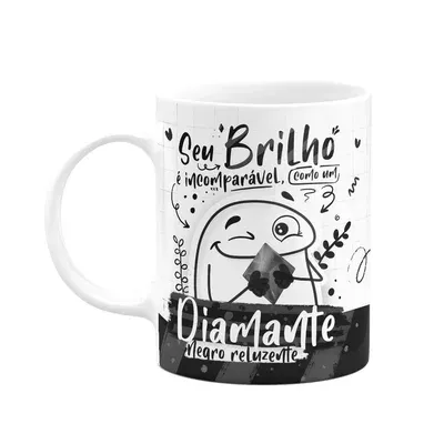 Caneca Flork Páscoa - Seu Brilho É Incomparável