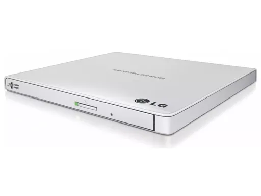LG DVD RW Externo Slim GP65NW60 USB 2.0 White