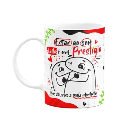 Caneca Flork Páscoa - Estar Ao Seu Lado É Um Prestígio