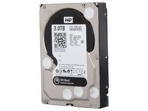 Western Digital Black Series 3TB 7200RPM 64MB SATA 6.0Gb/s WD3003FZEX