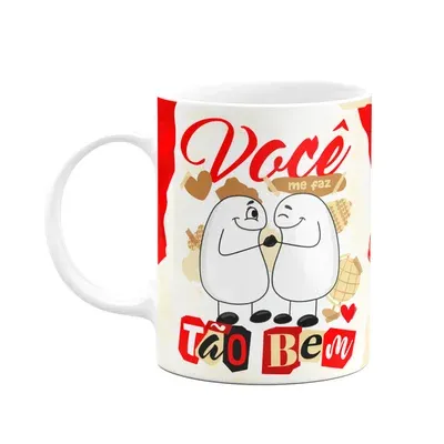 Caneca Flork Namorados, Você Me Faz Tão Bem