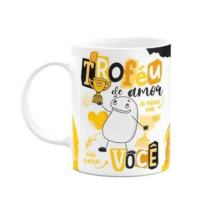 Caneca Flork Namorados - Troféu De Amor Da Minha Vida