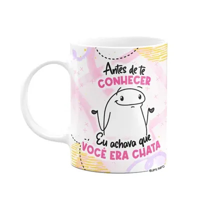 Caneca Flork Amizade - Amiga, Antes De Te Conhecer...