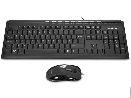 Gigabyte GK-KM6150 Kit (Teclado/Mouse) USB Preto