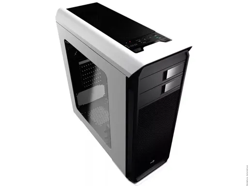 Gabinete Aerocool Aero 500 Window White Mid Tower 