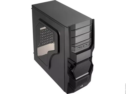 Gabinete Aerocool Cyclops Window Black Mid Tower