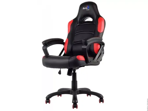 Cadeira Gamer Aerocool AC80C Air Preta/Vermelho