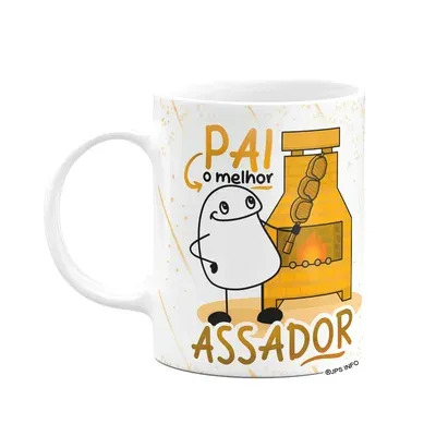 Caneca Flork Dia Dos Pais - Pai, O Melhor Assador