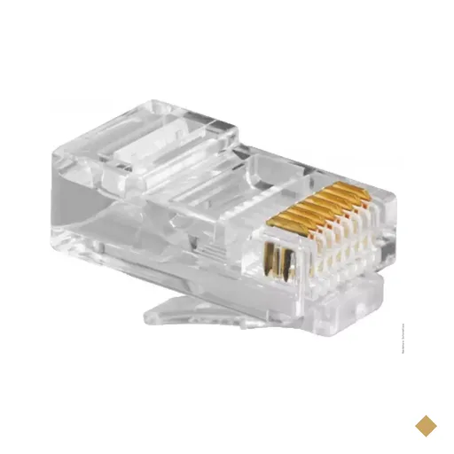 Conector RJ45 CAT5 Transparente (1 Unidade)