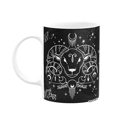 Caneca Dos Signos - Signo De Áries - 325ml B-dark