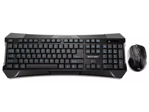 Multilaser Teclado Multimídia e Mouse Wireless TC187
