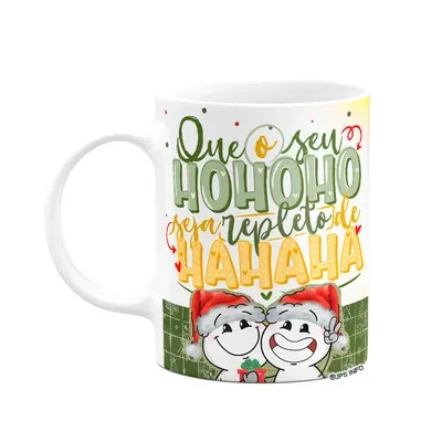 Caneca Funny Natal - Que O Seu Hohoho Seja Repleto De Hahaha
