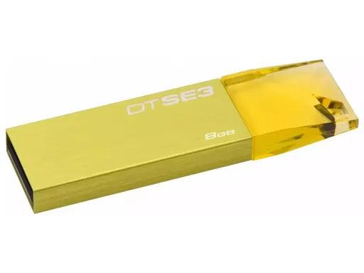 Kingston DataTraveler SE3 8GB USB 2.0 Flash Drive Amarelo