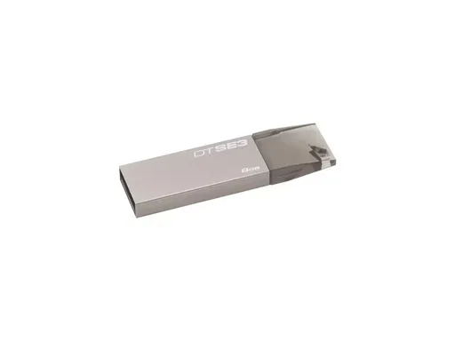 Kingston DataTraveler SE3 8GB USB 2.0 Flash Drive Prata