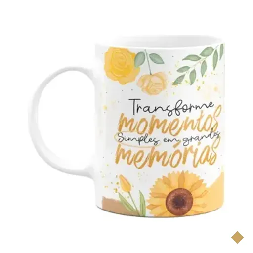 Caneca Motivação - Transforme Momentos Em Grandes Memórias