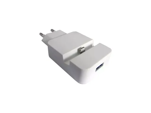 Carregador Tomada Branco com apoio para Iphone 5G / 5S / 5C