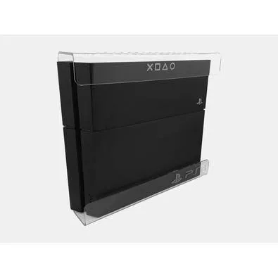 Suporte Parede Console Playstation 4 Pro - Ps4 Pro - Material Acrílico Cristal…