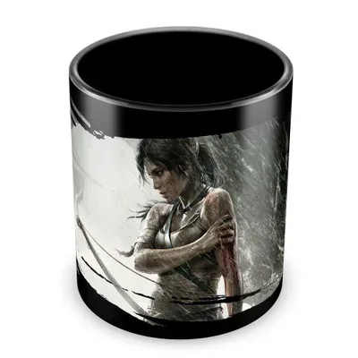 Caneca Tomb Raider (100% Preta)