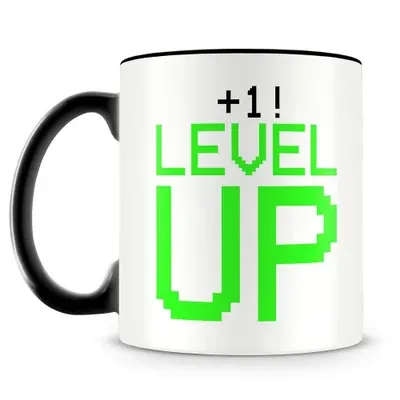 Caneca Level Up