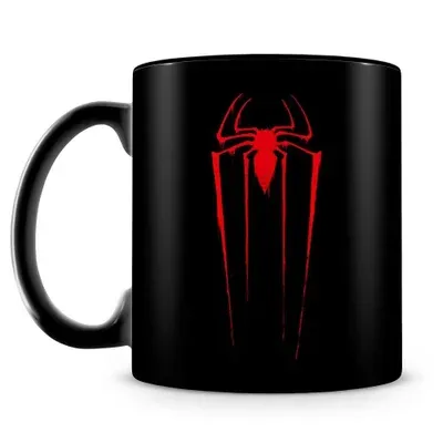 Caneca Homem Aranha (100% Preta)