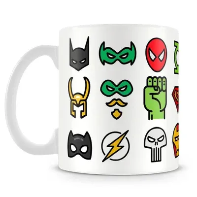 Caneca Super Heróis