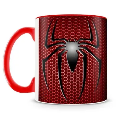 Caneca Escudo Homem Aranha