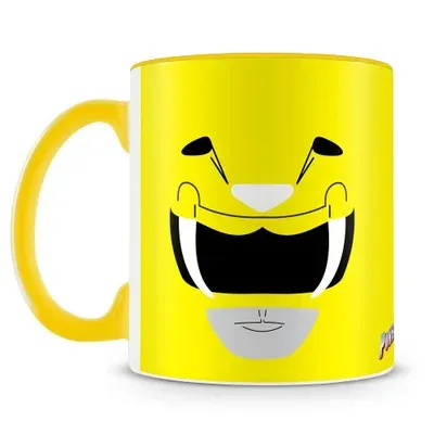 Caneca Power Rangers (Amarelo)