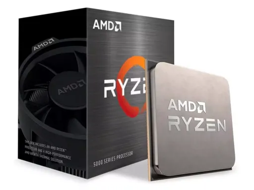 Processador AMD Ryzen 5 5600X Six-Core 3.7GHz (4.6GHz Max Boost, AM4, 35MB…