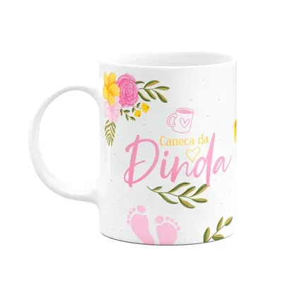 Caneca De Dindos - Caneca Da Dinda - 325ml