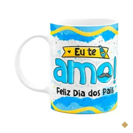 Caneca Dos Pais - Eu Te Amo! Feliz Dia Dos Pais