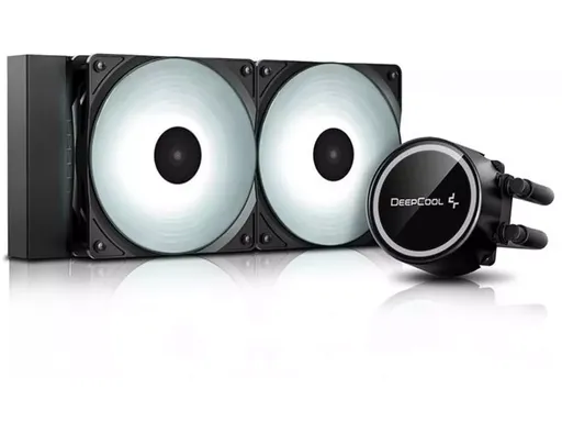 WaterCooler DeepCool GAMMAXX L240T White 240mm Intel/AMD