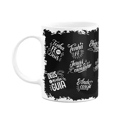 Caneca Religiosa - Ore Com Jesus - Motivação - M2