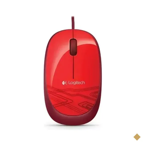 Mouse Logitech M105 1000dpi Optico Vermelho USB