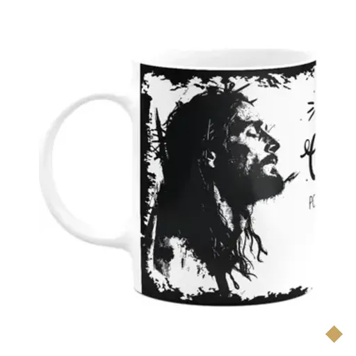 Caneca Religiosa Ore - Seja Forte E Corajoso - M2