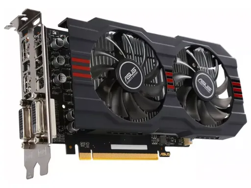 Placa de Vídeo ASUS Radeon R7 360 OC Edition 2GB GDDR5 128-Bit PCI Express 3.0…