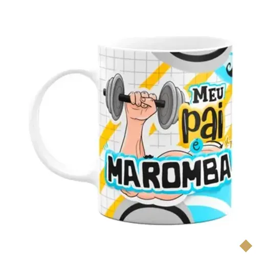 Caneca Dos Pais - Meu Pai Maromba - 325ml