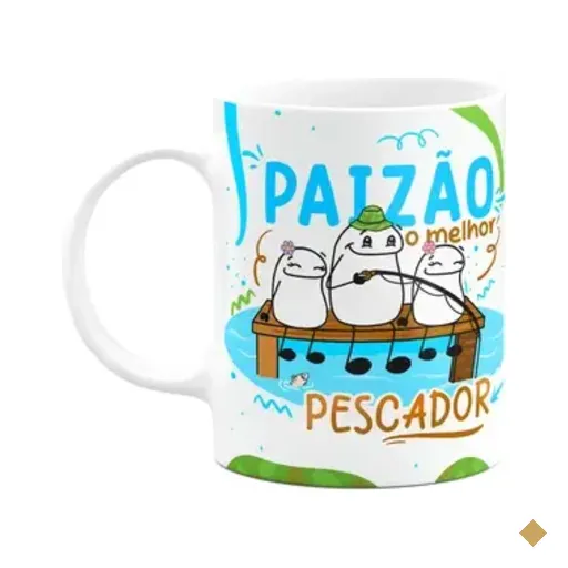 Caneca Flork Pais - O Melhor Pescador - Pai De Meninas